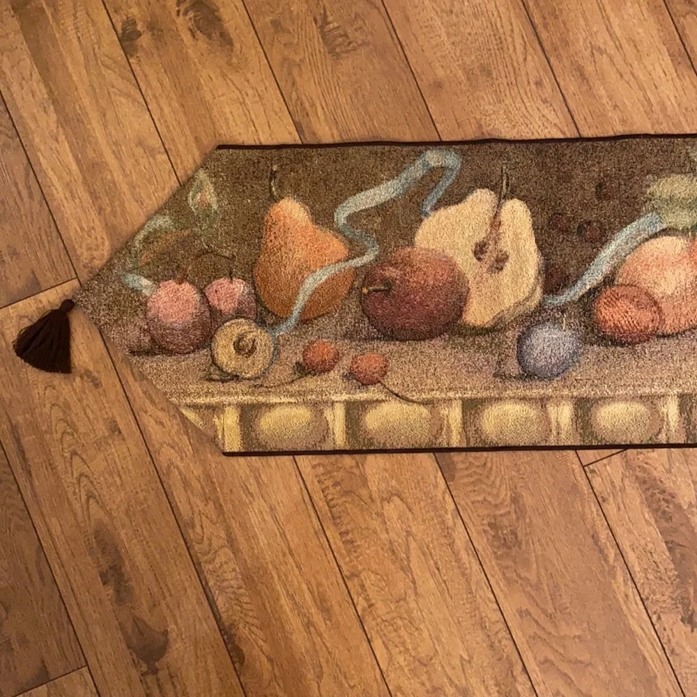Cheri Blum Colonial Fruits Table Runner